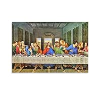 Amazon.co.jp: レオナルド・ダ・ヴィンチ画家最後の晩餐ポスター